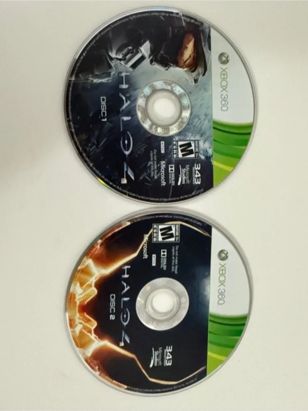 Halo 4 Xbox 360 Complete 2-Disc Set w/ Manual & Inserts
